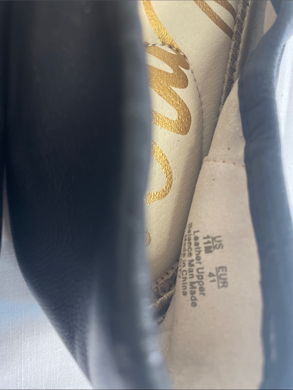 Sam Edelman Black Leather Slip-On Ballet Flats - Picture 4 of 6